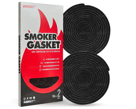 GriAddict 2-pack grill seal gasket provides 20 feet of heat-resistant sealing for grills