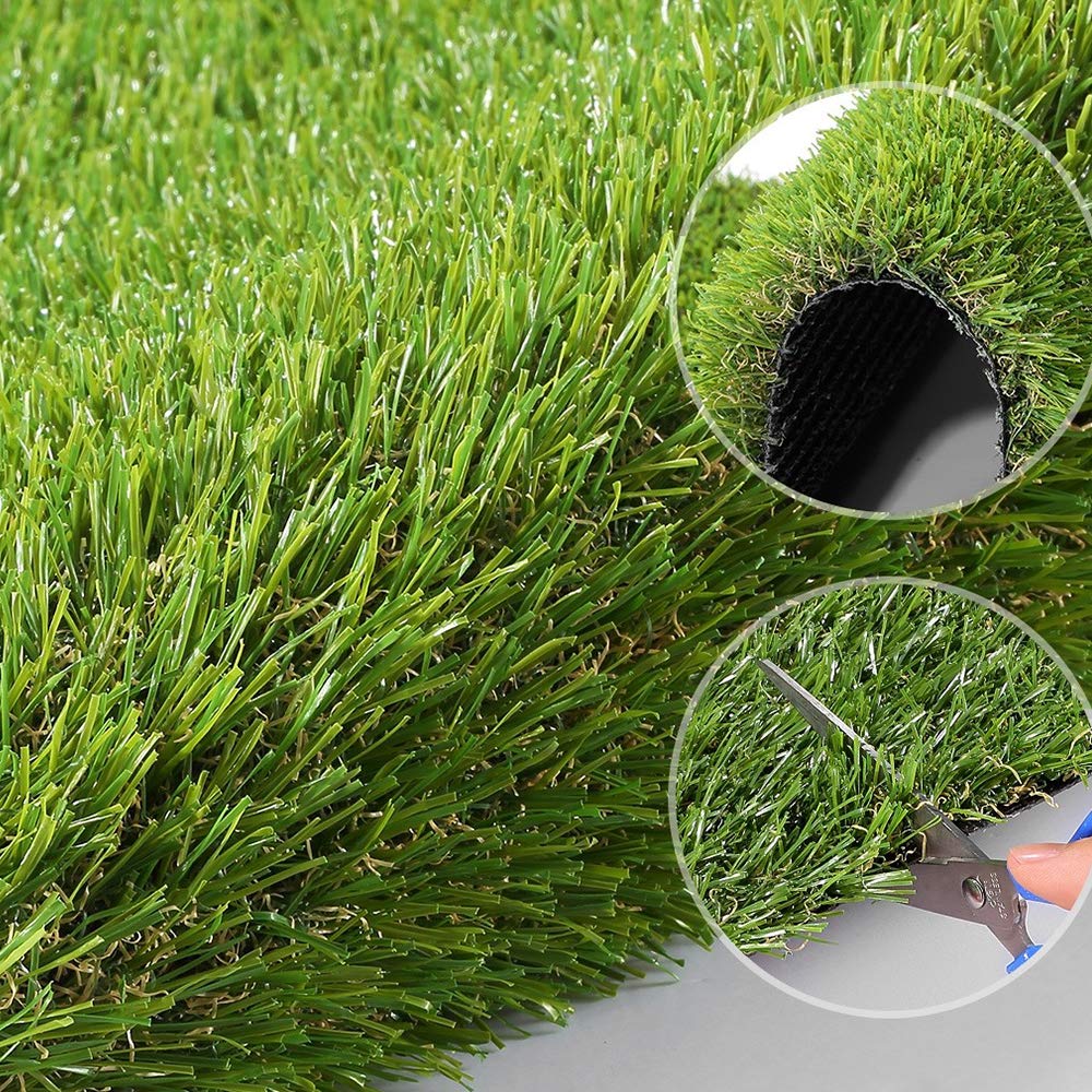 Griclner pet-friendly turf offering soft fibers for pets to enjoy daily play.
