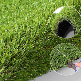 Griclner pet-friendly turf offering soft fibers for pets to enjoy daily play.