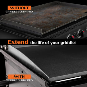 Griddle Buddy silicone is 100% food-grade for a hygienic cooking surface