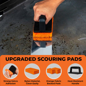 Griddle Buddy universal compatibility with multiple flat-top grills