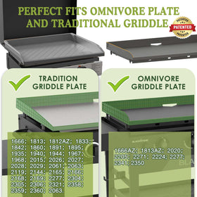 GRIDDLE COVER MAT silicone shield for easy cleaning and moisture protection