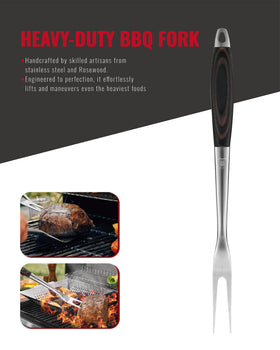 GRILAZ lockable tongs featured for compact storage after grilling