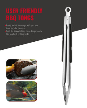 GRILAZ tool set on grill ready for quick flipping and searing