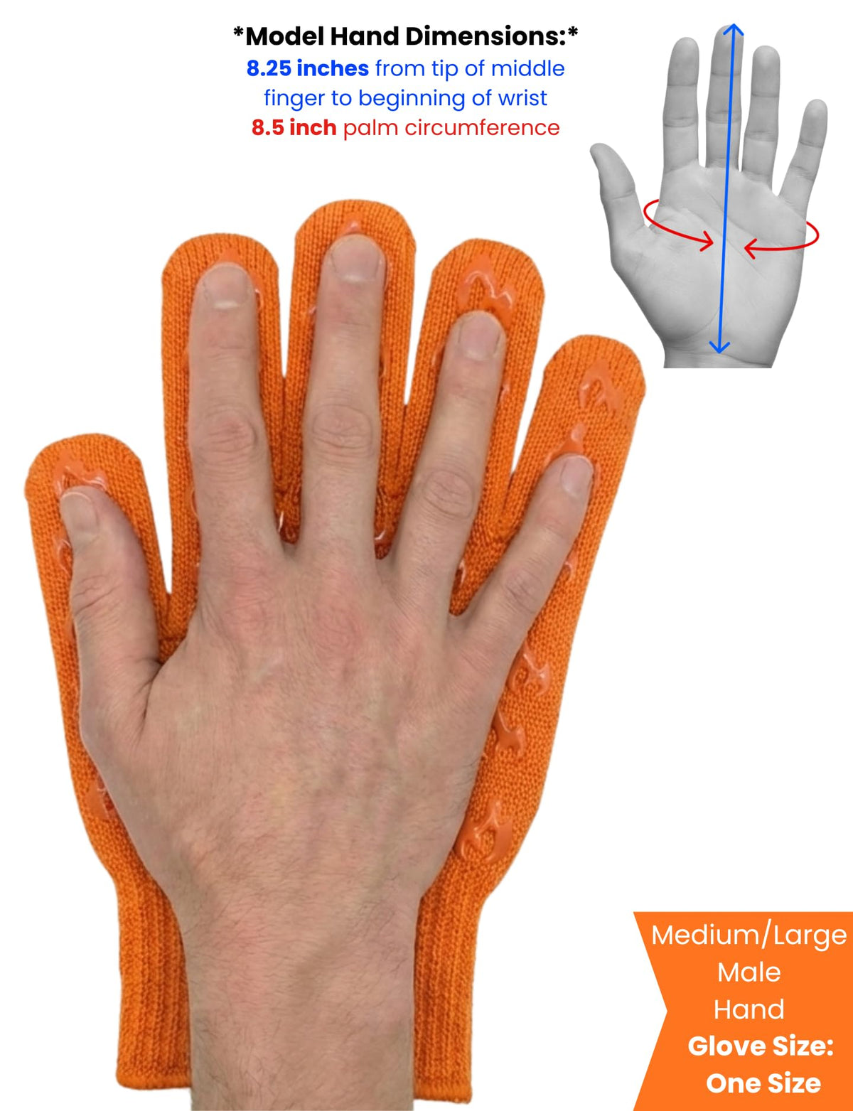 Grill Armor Gloves worn during smoking sessions to grip racks and pans