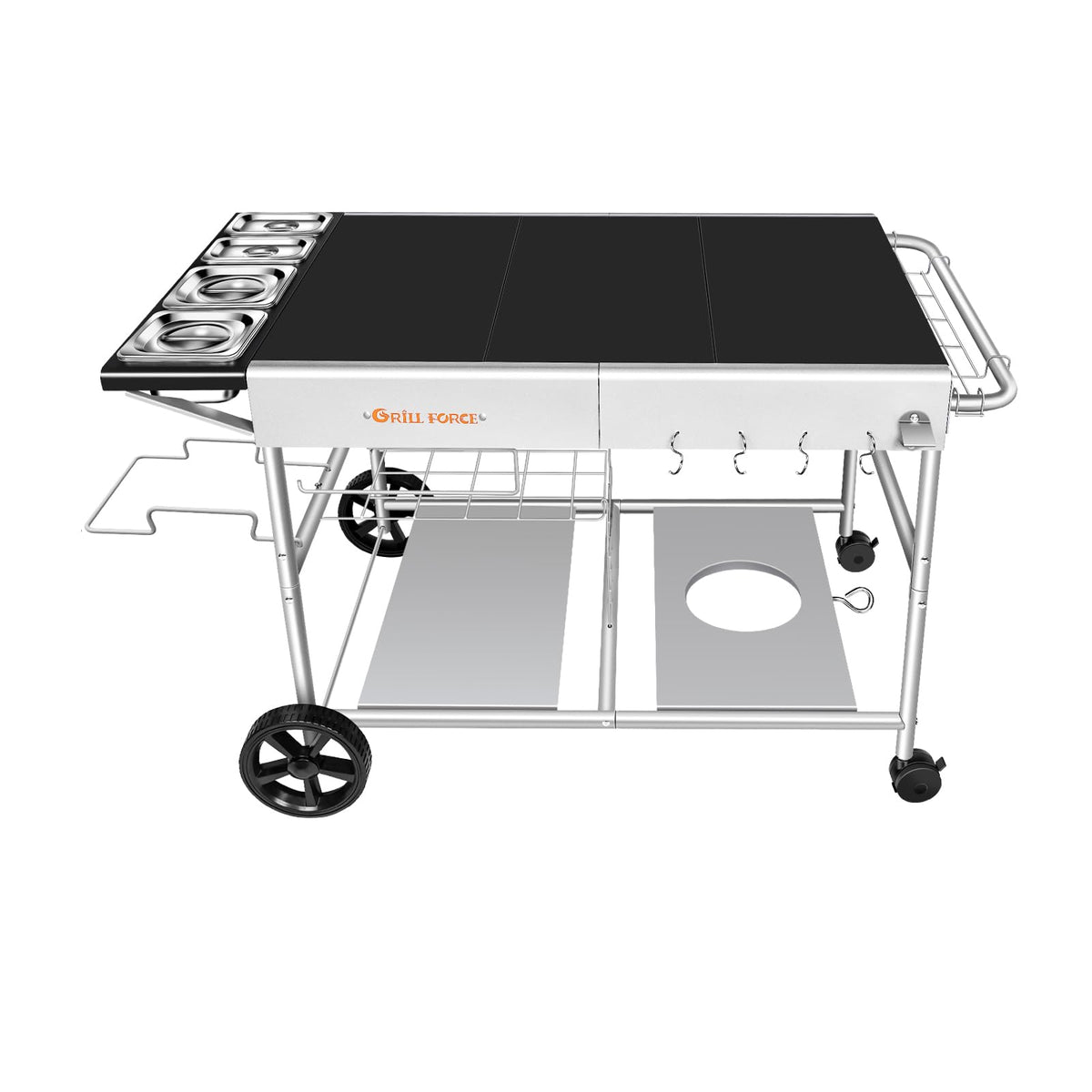 GRILL FORCE easy-assembly-outdoor-kitchen-ready-to-use quickly.