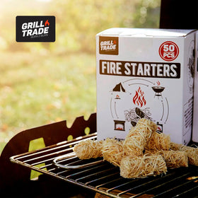 Grill Trade Fire Starter compact design for easy storage.