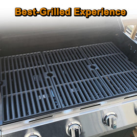 Grill Valueparts 463436213 grate installed for even sear marks and consistent heat