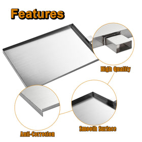 Grill Valueparts BBQ055 replacement tray fits compatible Traeger models with easy install