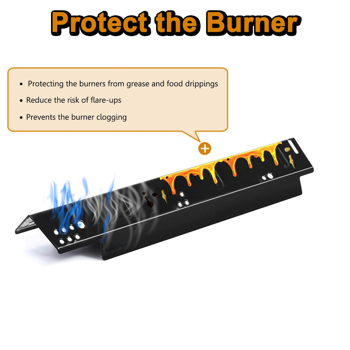 Grill Valueparts replacement pack supports durable Dynaglo grilling.