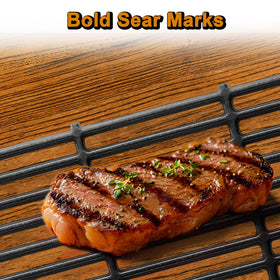 Grill Valueparts easy-clean surface helps maintain flavor and longevity