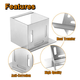 Grill Valueparts easy install closeup shows tool-free fitting