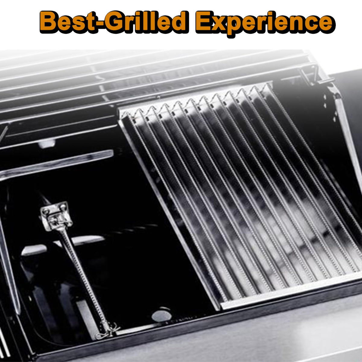 Designed for 9-3/8 by 17 inch two-piece fit on Char-Broil grills.