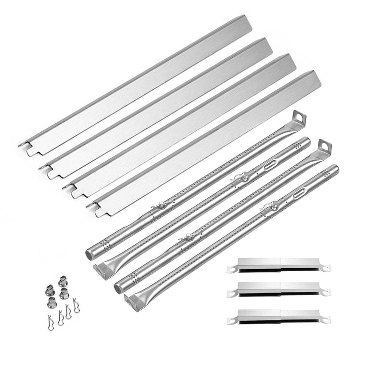 Grill Valueparts heat shield for Charbroil 4-burner, guiding even heat across plates