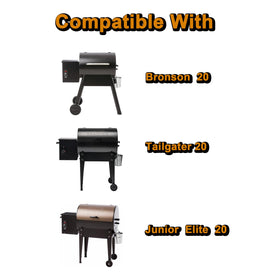 Grill Valueparts Junior Elite 20 tray keeps grill clean by catching drippings