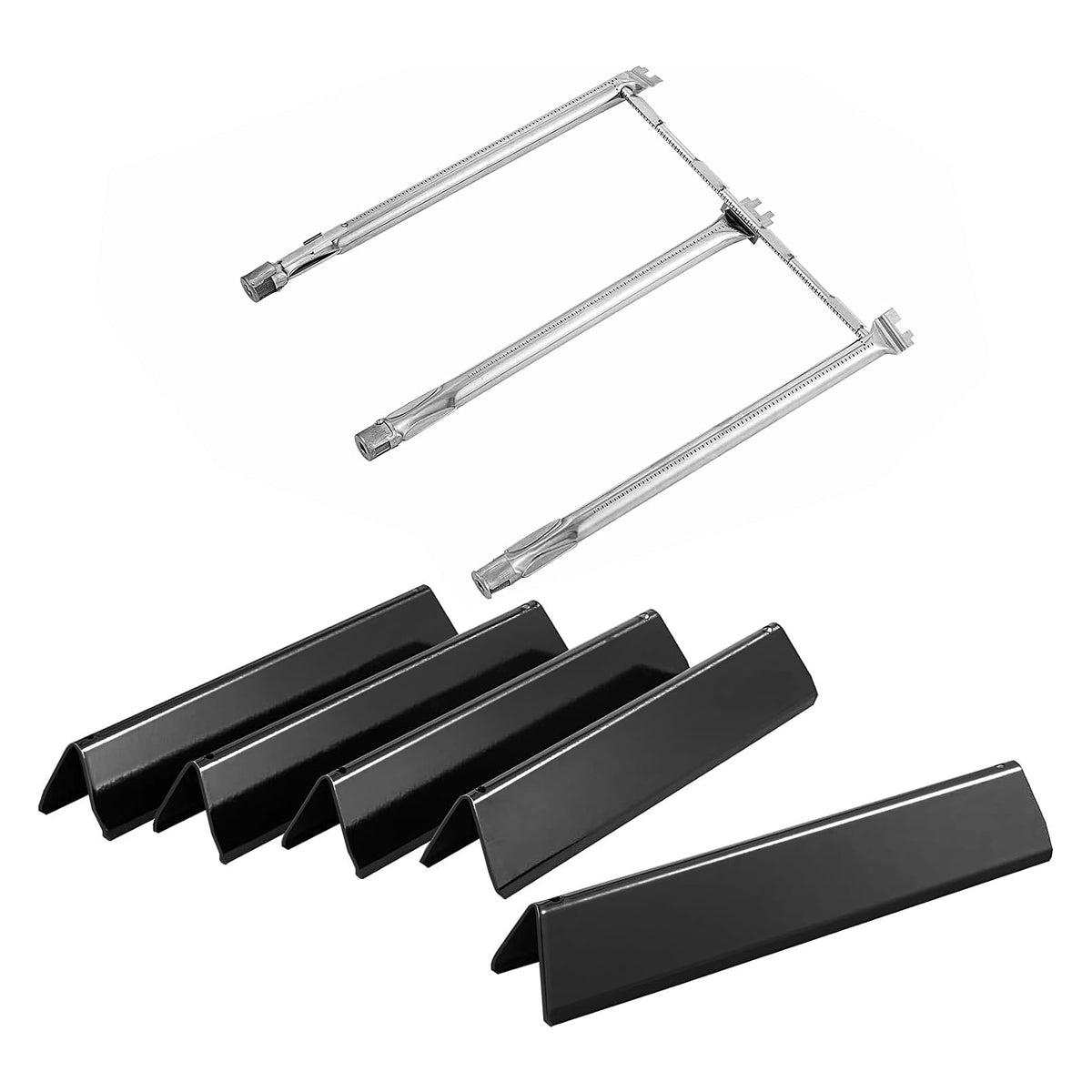 Grill Valueparts Spirit II E-310 flavorizer bars close-up for even grilling