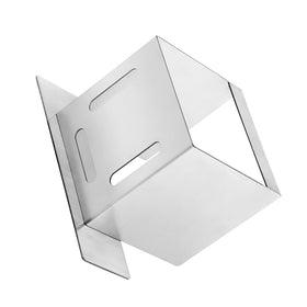 Grill Valueparts SUB024 heat baffle closeup, durable stainless steel for even heat