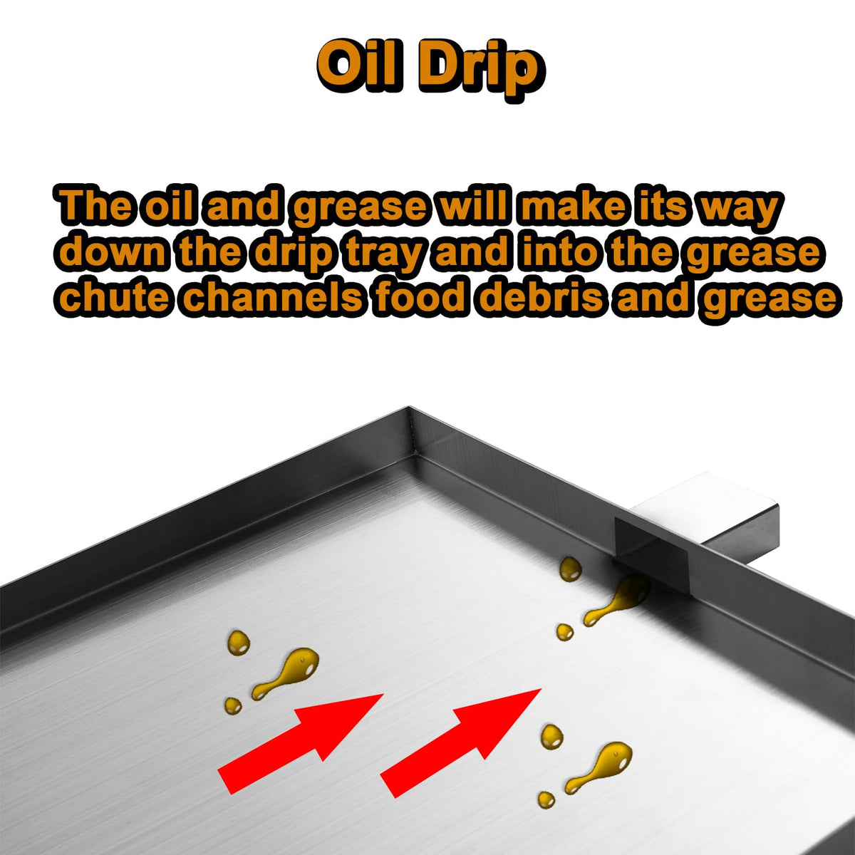 Grill Valueparts TFB29LZA LZB LZB tray provides durable stainless steel build