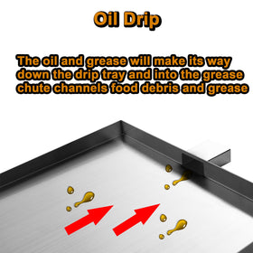 Grill Valueparts TFB29LZA LZB LZB tray provides durable stainless steel build