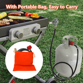 GrillAce 1lb-to-20lb converter end connectors for secure fit
