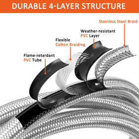 GrillAce buddy heater compatibility hose supports versatile outdoor heating