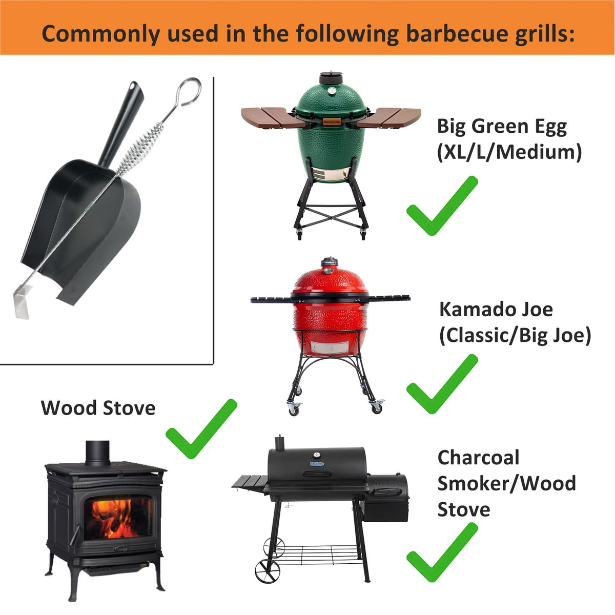 GrillAce curved lip stands 1.73 inches tall for vent clearance.