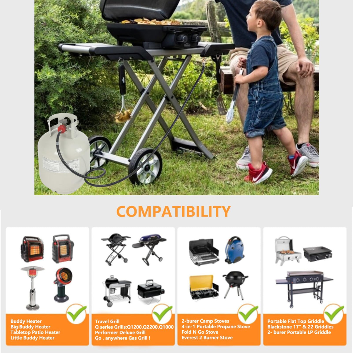 GrillAce setup enables versatile outdoor cooking and tailgating