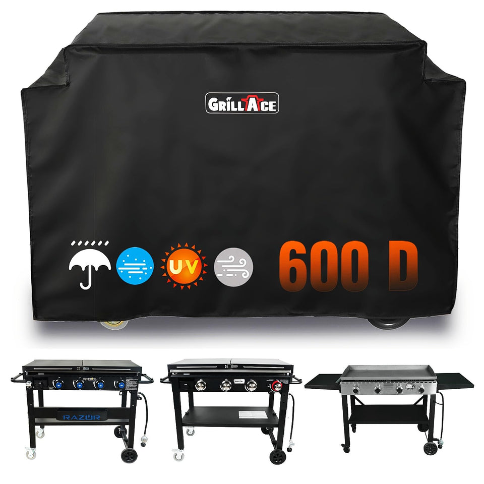 GrillAce Pit Boss PB757GD cover, waterproof protection keeps your grill dry outdoors.