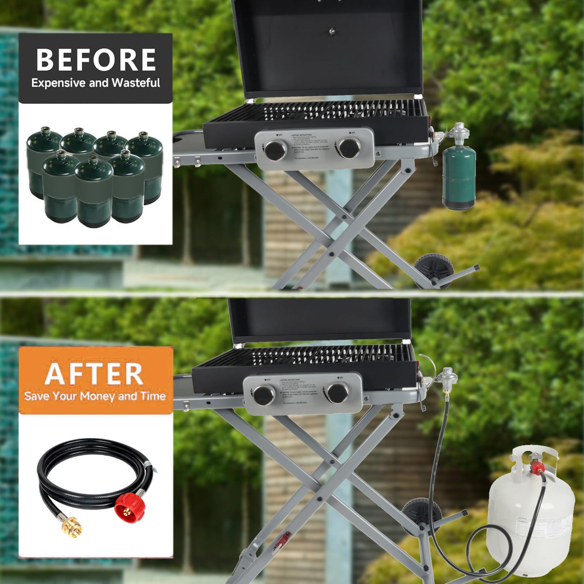 GrillAce portable storage bag keeps gear organized