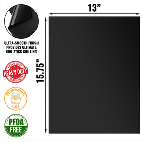 Grillaholics grill-mats double as bake mats for versatile cooking.