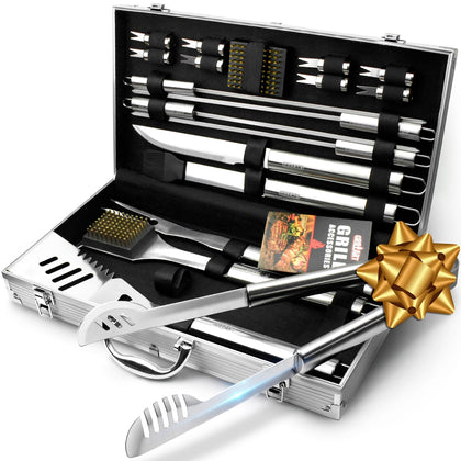 GRILLART 19-piece complete kit for a full outdoor grilling setup