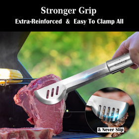 GRILLART 4-in-1 spatula with tenderizer blades and bottle opener
