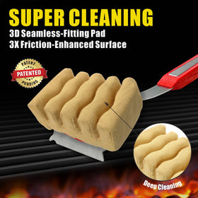 GRILLART heat-resistant StelFyber head for hot grills