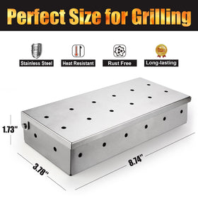 GRILLART heavy-duty stainless steel resists rust for durable grilling