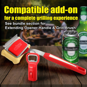 GRILLART red color adds visibility to your grill accessory
