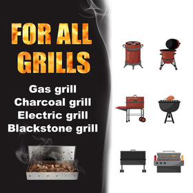 GRILLART wood chips infuse savory smoke for richer BBQ