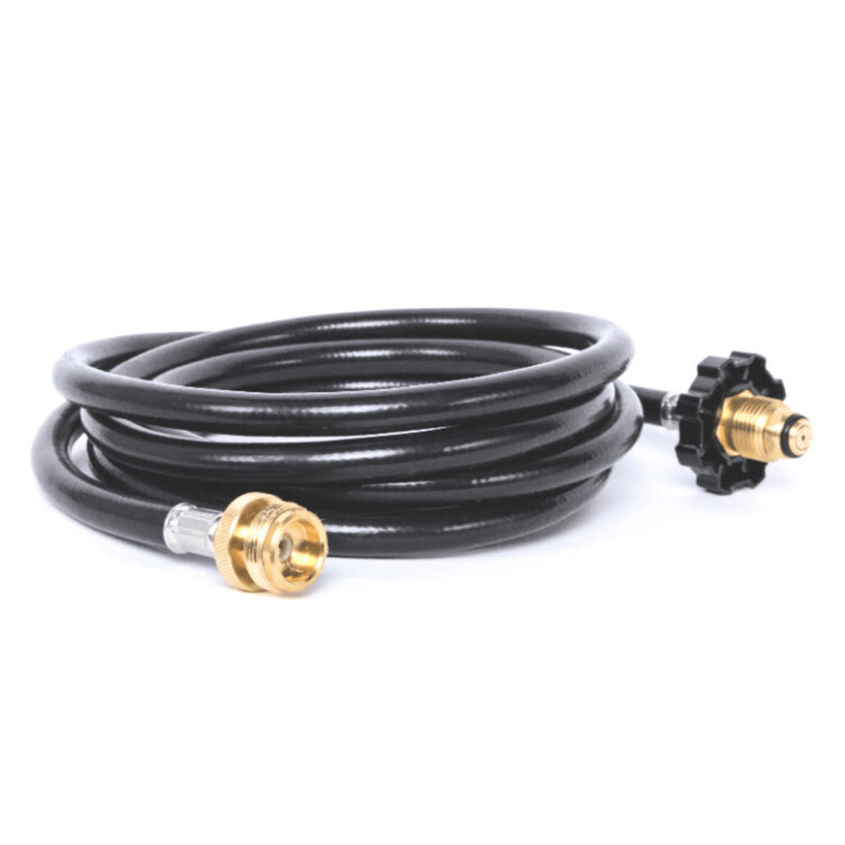 GRILLBLAZER 8ft propane hose extension for safer outdoor cooking with flexible reach.