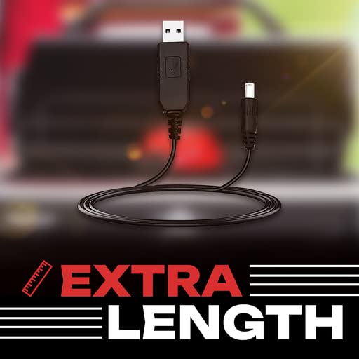 Grillbot USB charger packaging with replacement charger accessory