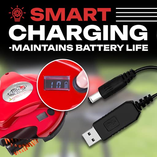 Grillbot USB charger replacement option for backup power