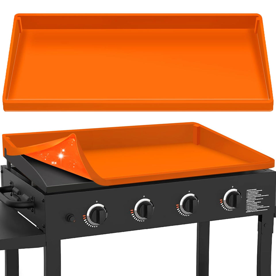 GrillChef silicone griddle cover 36-inch full wrap protects Blackstone from dust and moisture