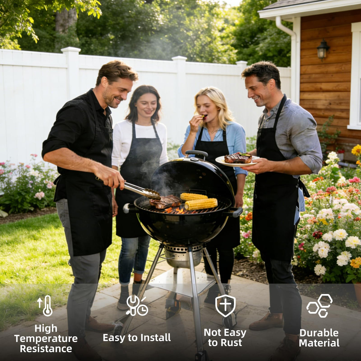Grilleroy rustproof heat-resistant kit boosts grill longevity and reliability.