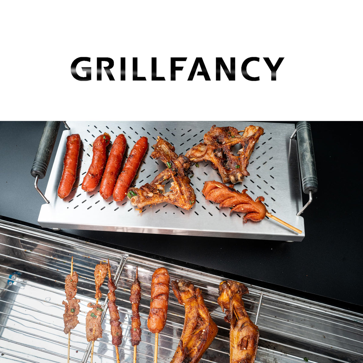 GRILLFANCY easy-to-clean design simplifies post-meal cleanup.