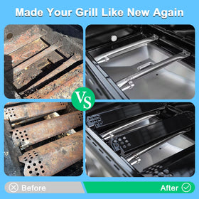 Grillfired Nexgrill 720-0830X burners replace worn parts for fresh performance.