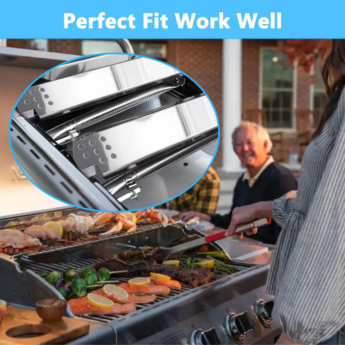 Grillfired Nexgrill replacement parts kit for easy installation