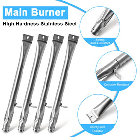 Grillfired replacement parts kit for four burners on Nexgrill