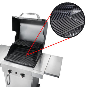 Grillflame 17-inch tru infrared grates pair for even heat and searing on Nexgrill and Charbroil