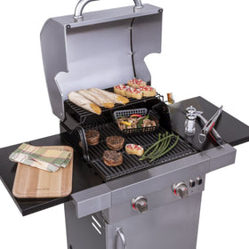 Grillflame cast iron grates full set, easy seasoning and cleaning