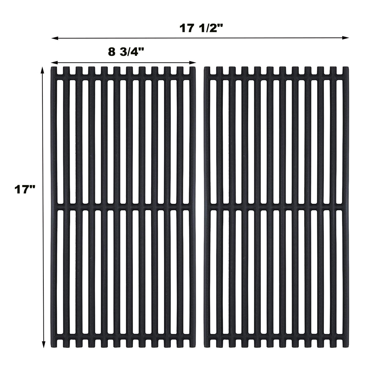 Grillflame Charbroil Tru Infrared 2B grates closeup showing heat resistance