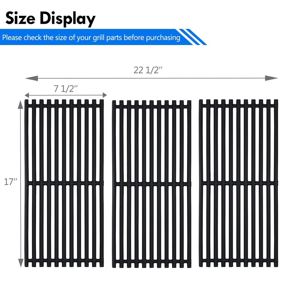 Grillflame heat-distribution grate maintains steady heat for consistent grilling.
