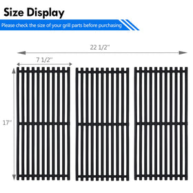 Grillflame heat-distribution grate maintains steady heat for consistent grilling.
